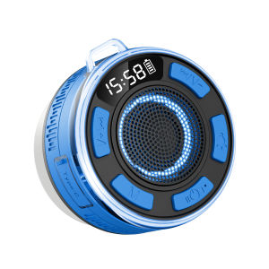 ไร้สายบลูทูธ S3 ลําโพง IPX7 กันน้ํา LED Light Strong BASS ลําโพงบลูทูธ Type-C S3 IPX7 กันน้ํา 1100mAh พร้อมไมโครโฟน