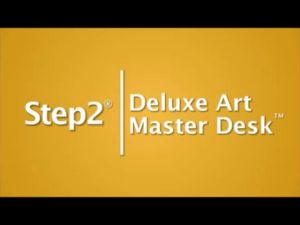 Deluxe Art Master Desk Step2 - โต๊ะเขียนเด็ก, โต๊ะบ้าน, โต๊ะศิลปะ, พร้อมเก้าอี้