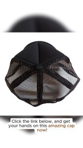 NO FX BAND TRUCKER/NET BLACK VINYL CAP