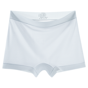 MiiOW | กางเกงชั้นในผ้าไหมน้ำแข็งทรงบ็อกเซอร์สำหรับผู้หญิง MiiOW ฤดูร้อนปี 2025 กางเกงชั้นในระบายอากาศได้ดี ไร้ตะเข็บ ทรงสี่เหลี่ยม