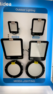 Midea LED Flood Light 50W 100W 150W 200W 2 Years Warranty 3 Color Options IP66 Waterproof