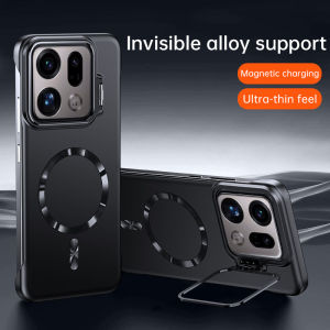 szhaiyu | Ultra Thin Metal Lens Holder Frameless for Magsafe Magnetic Phone Case for OPPO Find X9 Pro Findx9 Matte Lens Bracket Cover