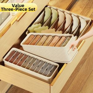WEIKAMAYI | Clothing Storage Drawer Organizer for Underwear Closet Sorting