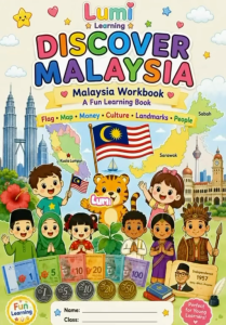 Lumi Learning Discover Malaysia Malaysia Workbook Fun Learning Book Flag Map Money Culture Landmarks People