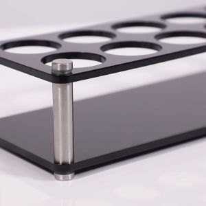 12-Hole ที่ยึดถ้วยอะคริลิคที่วางแก้วช๊อตแก้วช็อต Organizer เบียร์ที่วางแก้วไวน์แก้วไวน์อครีลิคที่วางแก้วไวน์