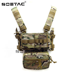 SOETAC MK3 Nylon Tactical Bag & Detachable Molle Chest Rig