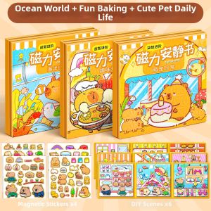 LOOM LUXE | Quiet Magnetic Book For Kids Toy No Cutting Magnetic Dress-up