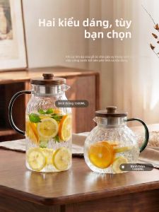 SHELI | Bình Trà Chống Nhiệt Borosilicate Cao Cấp Dung Lượng Lớn