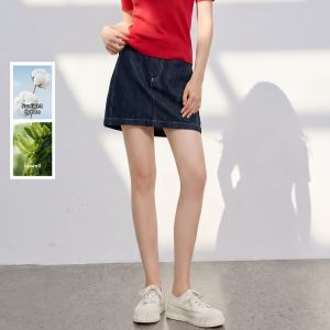 3COLOUR·S | Summer Autumn Wearable Denim Skirt
