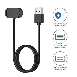Charger Cable for Amazfit T-Rex Pro/Bip U Upro/GTS2 2E 2Mini Smart Watch Power Adapter Dock for Amazfit GTR 2 2E USB Power Cable