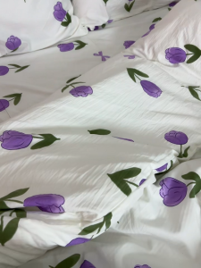 ชุดผ้าปูที่นอนครบเซ็ต 7 ชิ้น ขนาด 3.5 5 และ 6 ฟุต