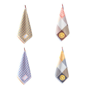 Khăn Mặt Vải Cotton Nguyên Chất 100% Thấm Nước Dùng Cho Phụ Nữ Tắm Nhà Tắm Khăn Vuông Nhỏ Dùng Cho Trẻ Em