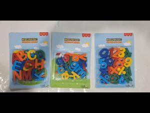 KIDARIO Colorful Magnetic Alphabet Letter Number / Fridge Magnet / Alphabet Set / Magnet Set