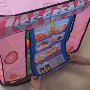 Tenda Karakter Mobil /Anak Anak Tenda Bermain/Tenda Mainan Luar Ruangan Lipat Playhouse Truk Pemadam Kebakaran /Mobil Polisi Rumah Permainan Tenda Bus Indoor Permainan Luar Ruangan /Tenda Lipat Mainan Rumah Bermain Anak/ Ice Cream