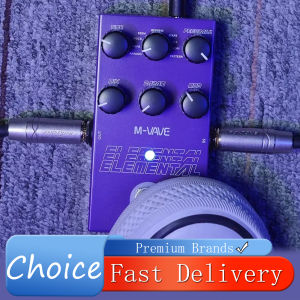 M-VAVE | M-VAVE Elemental Electric Guitar Effect Pedal Elemental Pedal Digital Delay Effect Support for TAP and HOLD Mode Guitar Part
