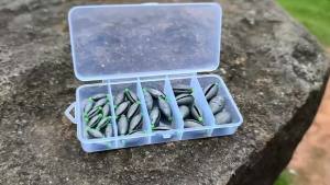 Bộ Chì Câu Cá Limnoid 30 Chiếc 3g-25g Chì Câu Nhanh Chóng Gắn Vào Kèm Hộp Đựng Di Động Dùng Cho Câu Cá Nước Ngọt Và Nước Mặn