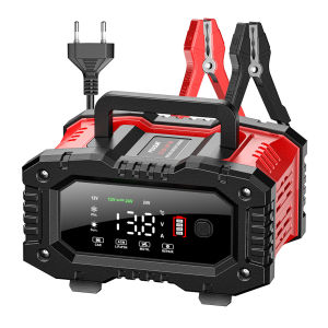 【HPS】12V 20A 24V 10A Car Battery Charger for Lead-Acid AGM GEL Batteries with Fast Charging Mode