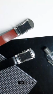 TERBARU !! Ikat Pinggang Pria Kulit Fashion Belt Ban Gasper Sabuk Cowo Kulit Men Belt - 40-BDNZ-S5V