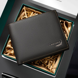 Crocodile | Genuine High-end Short Wallet Genuine Leather