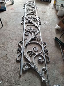 1m dài lan can cầu thang sắt nghệ thuật