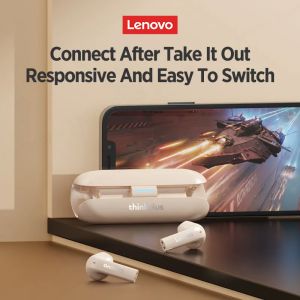 Lenovo | Genuine Lenovo TW60 TWS In-Ear Heavy Bass Earphones Bluetooth V5.3 Wireless Earbuds Surround Sound Headphones Long Endurance