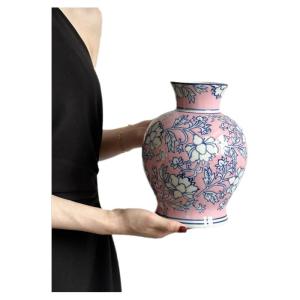 Vò Sứ Xanh và Trắng Cổ Điển