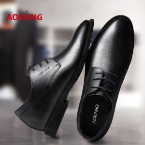 AOKANG | Giày Tây Tăng Chiều Cao Nam cho Mùa Thu và Công Sở