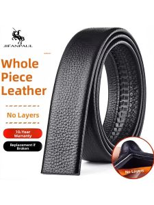 Automatic Buckle Leather Belt