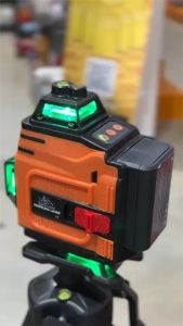 (ถูกสุด) เลเซอร์เอกสตีล เลเซอร์วัดระดับ AS-001 แสงสีเขียว 16เส้น ชุดเดียวจบ มีรีโมท ประกัน6+6