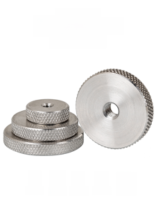 Lỗ Tròn Bằng Thép Không Gỉ 304 Nút Xoắn Bằng Tay Nút Điều Chỉnh Đầu Phẳng Có Họa Tiết Răng Cưa M2.5-M12 Grade 4.8 Nút Cố Định