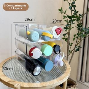YOULE | Large Capacity Multi-layer Dustproof Transparent Storage Rack