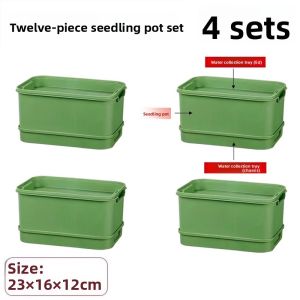 NIANXU | Large Capacity Home Use Seedling Tray and Sprouting Pot for Growing Mung Beans
