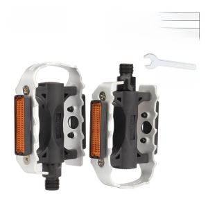 Wellgo C25 Mountain Road Bicycle Pedal Half Aluminum Fixed Gear Bicycle Foot Pedal Taiwan Made Quick Release Ball Bearing