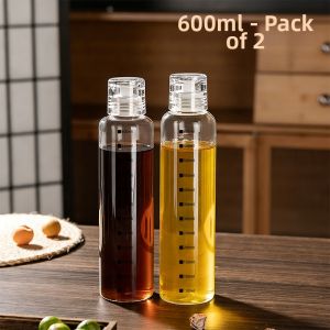 Oil Storage Bottle Non-drip Airtight Glass