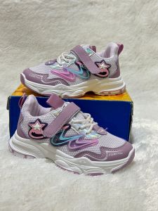Sepatu sneakerst anak cewek cowok 105 3 wrn sz 26-37(FREE KAOS KAKI)