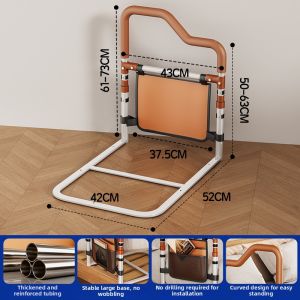 ZHUOLESHI | Height Adjustable Bedside Assist Handle Safety Rail