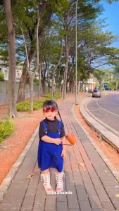 Jumpsuit Overall Anak Baju Kodok untuk Cowok dan Cewek Usia 1 tahun sampai 6 tahun