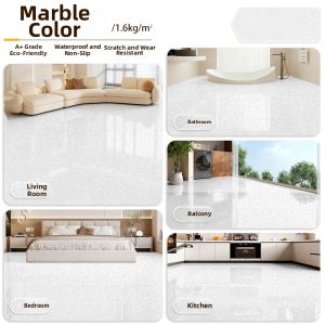DAOXIN | Interior Liquid Marble Effect Epoxy Flooring Paint Self-Leveling