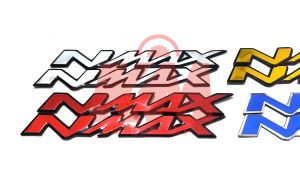 2PCS EMBLEM Nmax OLD NEW CUSTOM STICKER Motor TIMBUL 3D N MAX