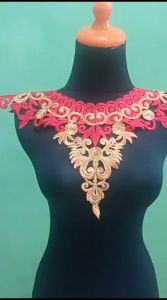 Renda Bordir Hiasan Dada Coker Tari Arwana