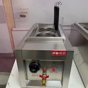 2-hole noodle cookercommercial stainless steel electric pasta machinesoup noodle potKanto boiling