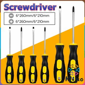 KLIMO Flat And Phillip Screwdriver Magnetic Tip Flexible Soft Handle Screw Driver High Quality Tool