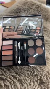 Eyebrow Powder Eyebrow Cream Palette Dark Brown Eyebrow Pencil Mascara Brush Combo Eyebrow Cream Eye Black Brown And Coffee Eyebrow Powder Combo Palette