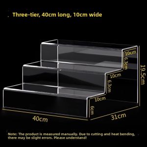 YOUKAMAN | Acrylic Display Rack Desktop Planter Shelf