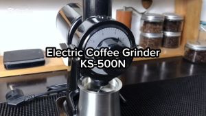 Mesin Penggiling Kopi Elektrik: Electric Coffee Grinder KS 500N