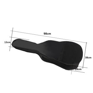 IRIN | IRIN Túi Đựng Đàn Guitar Một Lớp Chống Thấm Nước Bằng Vải Cotton Oxford Dành Cho Đàn Guitar Điện & Acoustic Phụ Kiện Màu Đen Dành Cho Nhạc Cụ 38-41 Inch