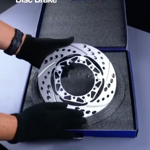 Discbrake Luigy Floating Disc Brake 220mm T-Drive Black Vespa Sprint Primavera Lx S 5 Hole