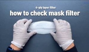 KF94 Mask For Kids 50PCS 4Ply Korean White Black Face Mask Washable Pm2.5 Reusable Protective Black Face Shields