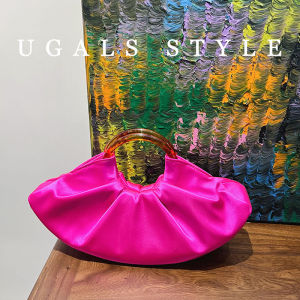 UGALS | Vintage Ruffle Large Capacity Womens Handbag