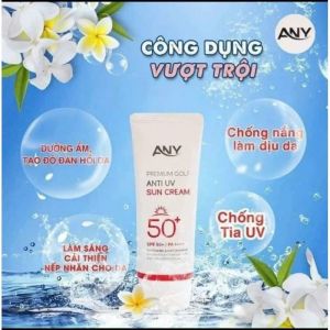 CÓ BILL-Kem Chống Nắng ANY Premium Golf Anti UV Sun Cream Tone Up 60ml SPF 50+